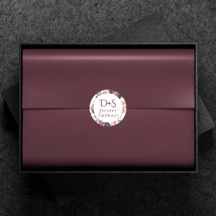 Blooming Figs   Moody Monogram Envelope Seal