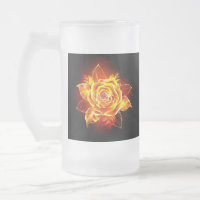 Blooming Fire Rose