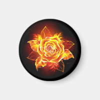 Blooming Fire Rose