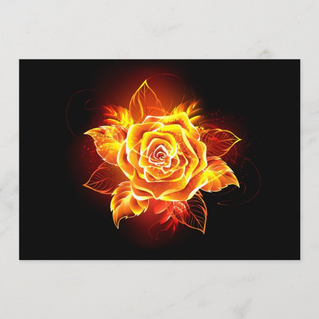 Blooming Fire Rose Programme (Front)