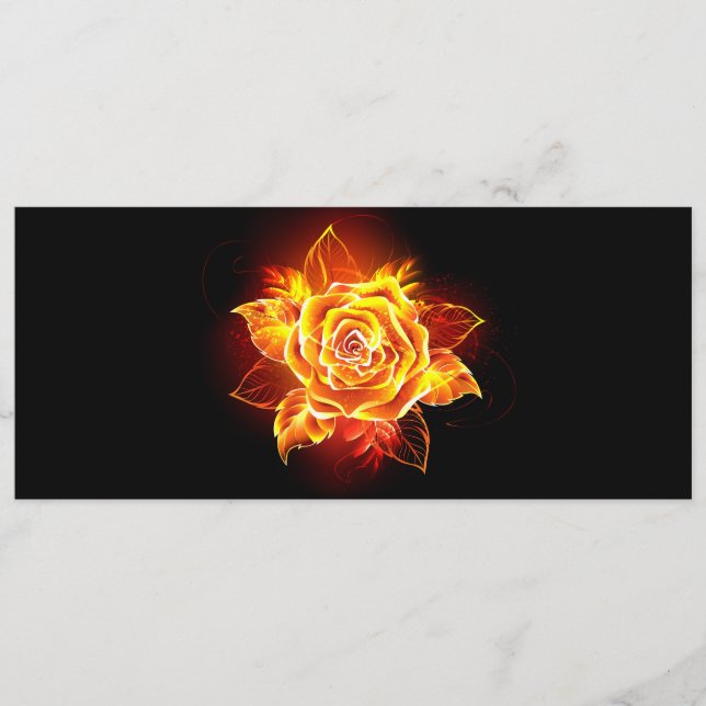 Blooming Fire Rose Programme (Front)