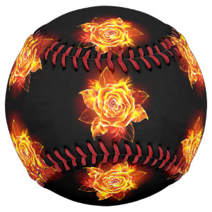 Blooming Fire Rose Softball