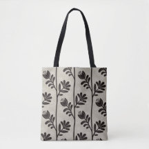 Blooming Floral Silhouette L black flowers