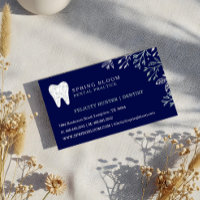 Blooming Flourishing Dental Tooth Tree Logo
