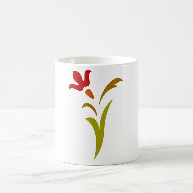 Blooming Flower Coffee Mug (Center)
