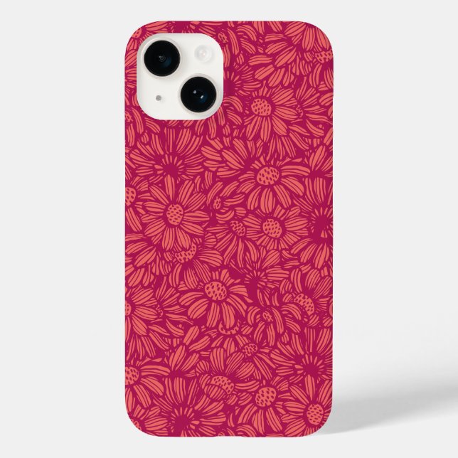 Blooming Flowers Case-Mate iPhone Case (Back)