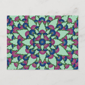 Blooming Flowers Postcard
