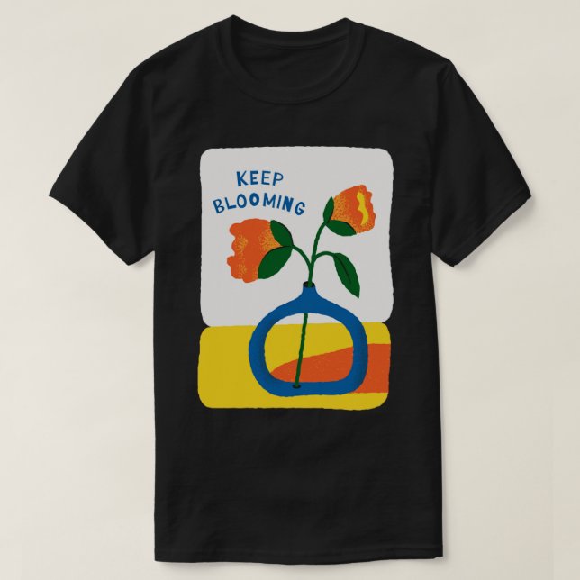 Blooming flowers T-Shirt (Design Front)
