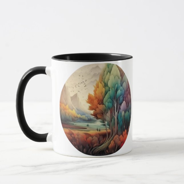 Blooming Flowers Tea Cup (Left)
