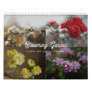 Blooming Garden Floral Photo 2027 Calendar