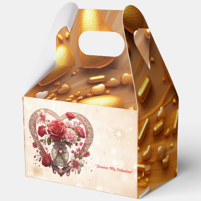 "Blooming Heart Serenade" Favour Box (Front)