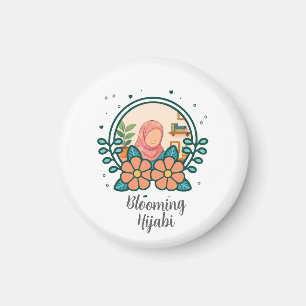 Blooming Hijabi magnet
