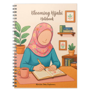 Blooming Hijabi Notebook