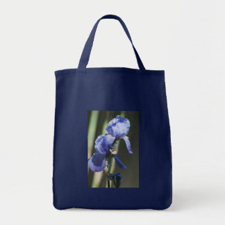 Blooming Iris Shopping Tote