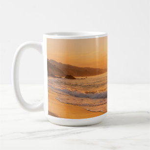 Blooming Lavender Field at Golden Sunset Provence Coffee Mug