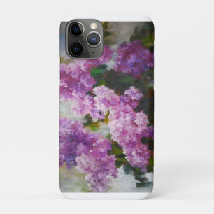 Blooming Lilac – Impressionist Spring Flowers iPhone 11 Pro Case