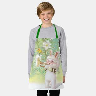 Blooming Lily Apron