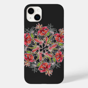 Blooming Lily Flower Collage Case-Mate iPhone 14 Plus Case