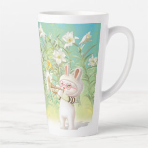 Blooming Lily Latte Mug