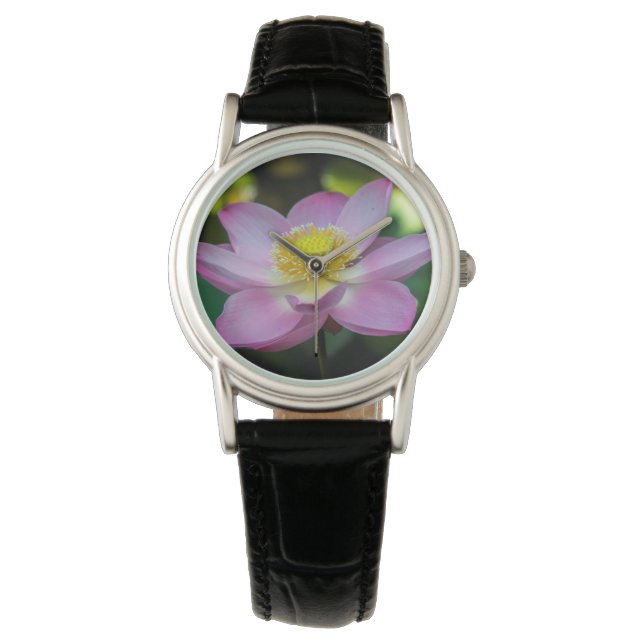 Blooming lotus flower, Indonesia Watch (Front)