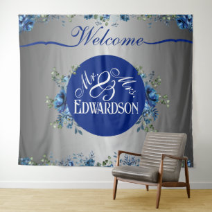 Blooming Love: A Floral Welcome to Our Wedding Tapestry