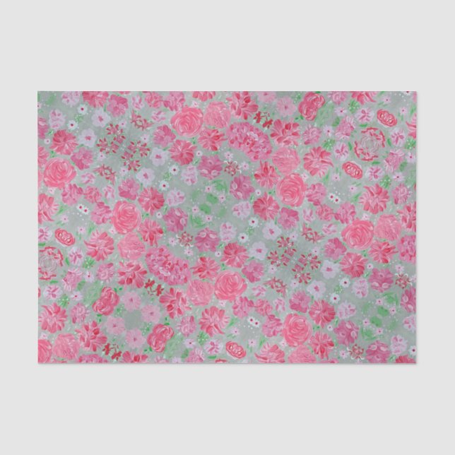 Blooming Love Tissue Paper (Front)