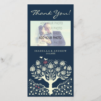 Blooming Love Tree wedding thank you ref.wi1