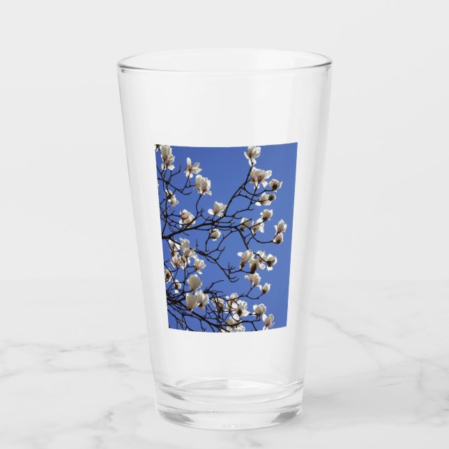 Blooming Magnolias Glass (Front)