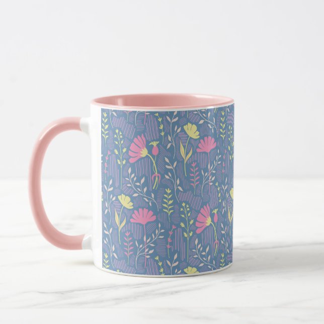 Blooming Meadow Breeze Mug (Left)