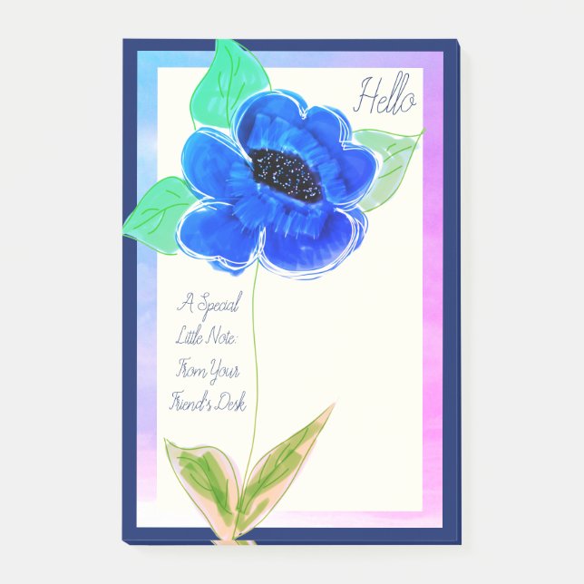 Blooming Note From A Friend (Front)