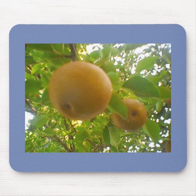 Blooming Pears Mouse Mat (Front)