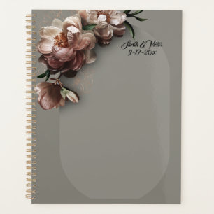 Blooming Peonies Stationery Planner