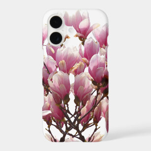 Blooming Pink Magnolias Spring Flower