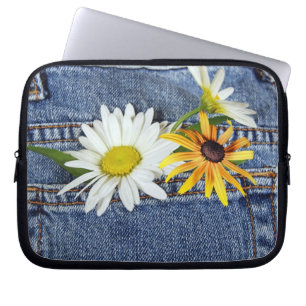 Blooming Pocket Laptop Sleeve