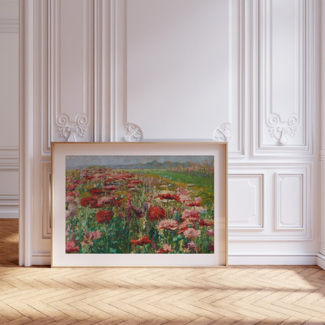 Blooming Poppies | Olga Wisinger-Florian Poster (Creator Uploaded)