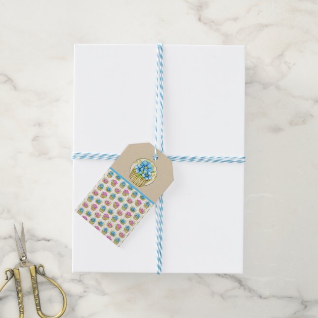 Blooming Pretty Gift Tag (With Twine)