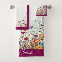 Blooming Purple Garden