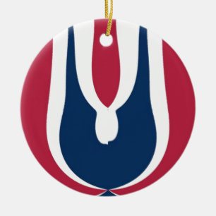 Blooming Red Hakuna Matata Latest gift design Ceramic Tree Decoration