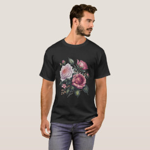 Blooming Roses Elegance T-Shirt