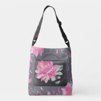 Blooming Roses Purse AI art