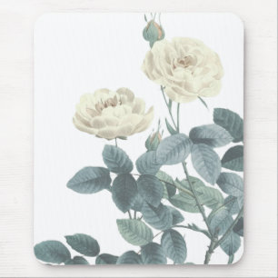 Blooming Roses Summer Floral Botanical Mouse Mat