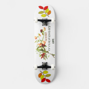 Blooming Scent of Extraordinary Life Picture Skateboard
