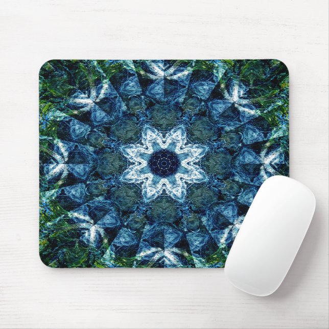 Blooming Sea flower..... Mouse Mat (With Mouse)