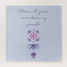 Blooming Serenity Mandala Puzzle