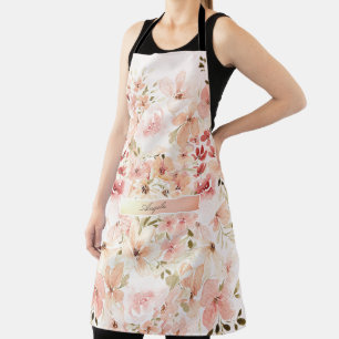 Blooming Spring Flowers Apron