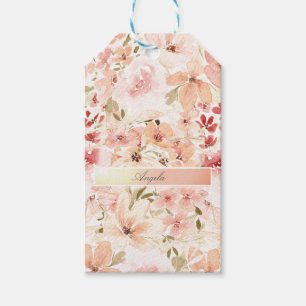Blooming Spring Flowers Gift Tags