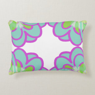 Blooming Succulents Throw Pillow