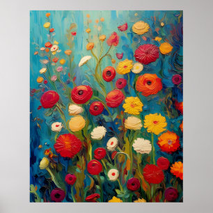 Blooming Tranquillity Poster
