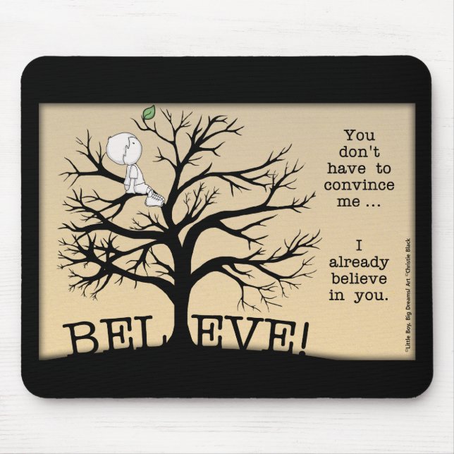 Blooming Tree Mouse Mat (Front)