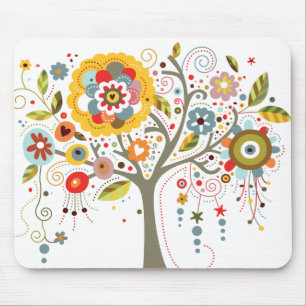 Blooming Tree Mouse Mat